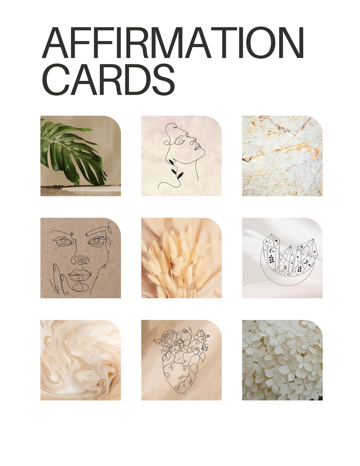 Spiritual Affirmations Card Deck